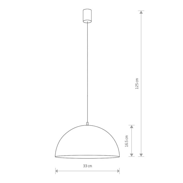 Люстра Nowodvorski 34840 Hemisphere S E27 1x60W IP20 Bl - фото №1