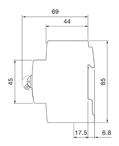 Автоматичний вимикач ABB SH203-C63 тип C63А - фото №4