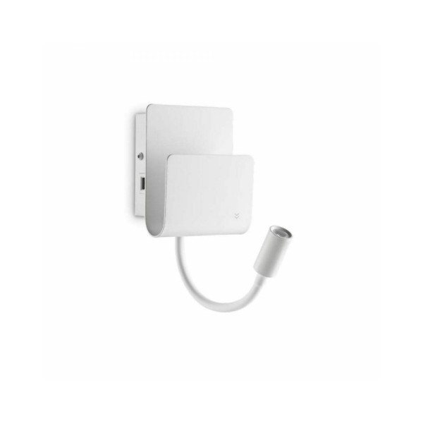 Бра, настенный светильник Ideal Lux 243160 Probe AP2 Bianco