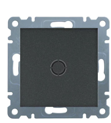 Кабельний вивід Hager WL7033 Lumina (чорний)