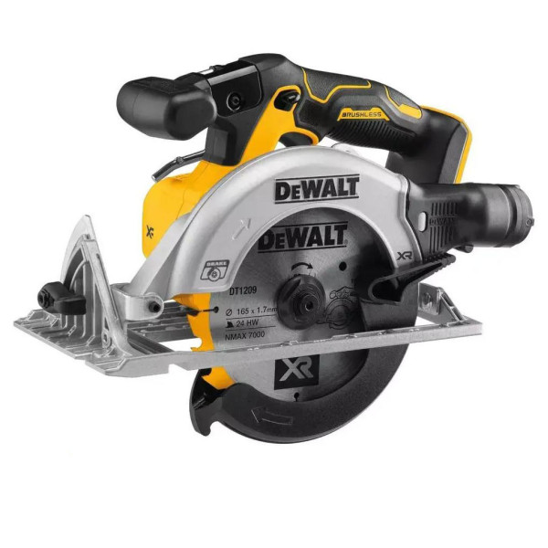 Акумуляторна дискова пила безщіткова DeWALT DCS565N XR Li-lon 18В Ø165х20мм 4950об/хв - фото №1