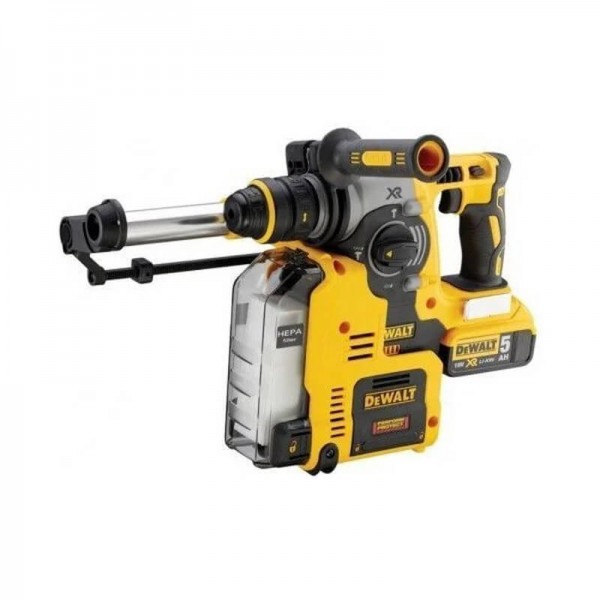 Бесщеточный аккумуляторный перфоратор DeWALT DCH275P2 SDS-Plus 18В - фото №2