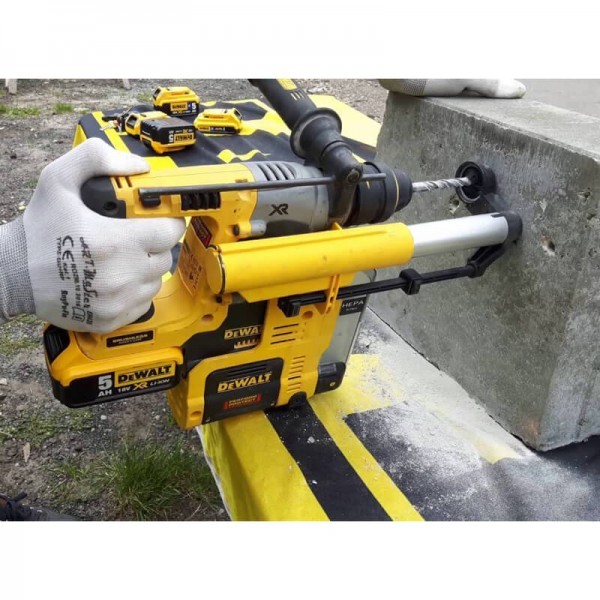 Бесщеточный аккумуляторный перфоратор DeWALT DCH275P2 SDS-Plus 18В - фото №4