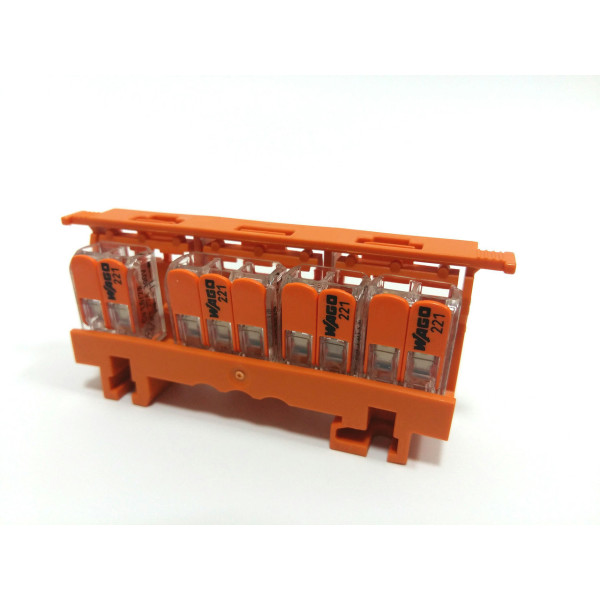 Фиксирующий держатель WAGO 221-500 (для клемм сечение 4мм²) - фото №3