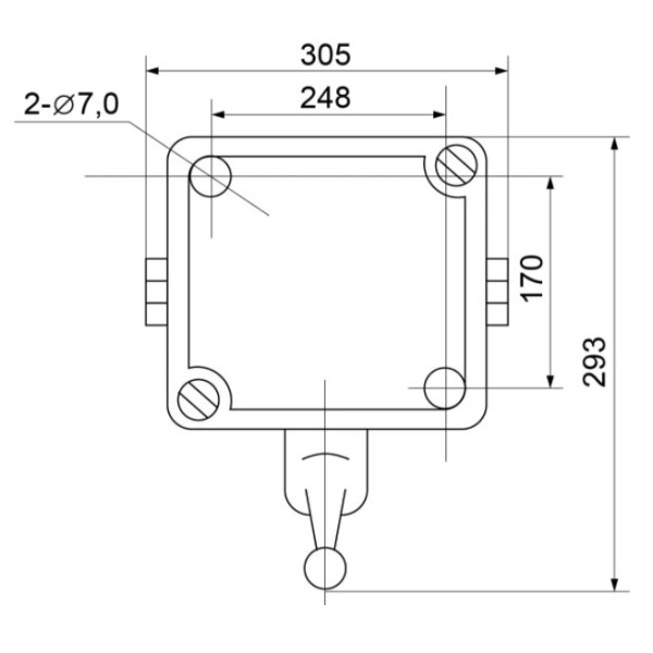Рубильник Аско-Укрем QS5-100P/4 A0100010012 1-0-2 на 100А - фото №5