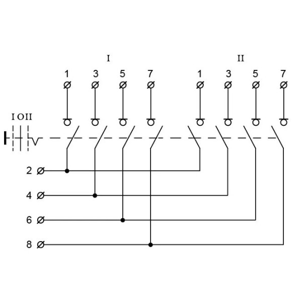 Рубильник Аско-Укрем QS5-100P/4 A0100010012 1-0-2 на 100А - фото №6