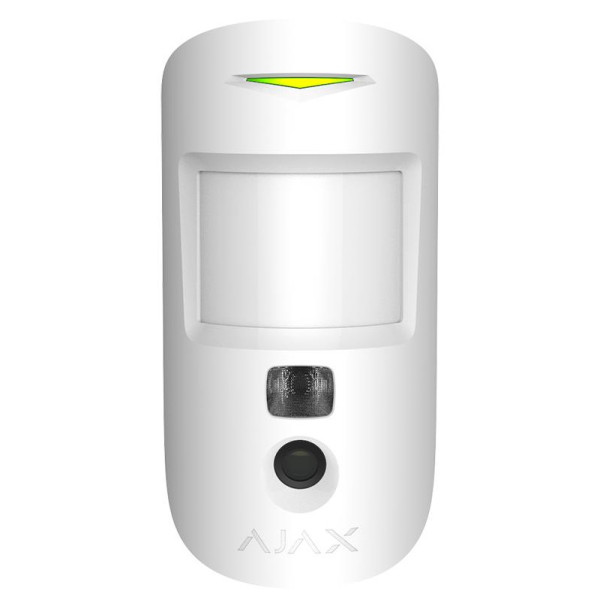 Беспроводной датчик выявления движения Ajax 15711 MotionCam с фотофиксацией (белый)