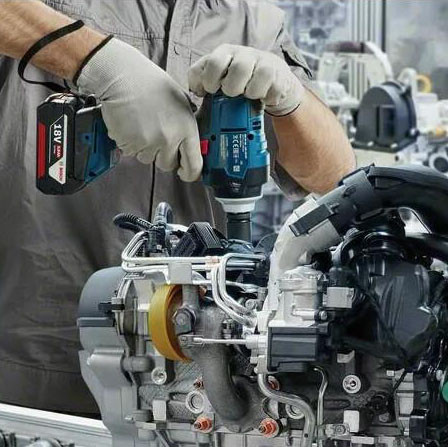 Акумуляторний гайковерт Bosch GDS 18V-400 (06019K0021) - фото №4