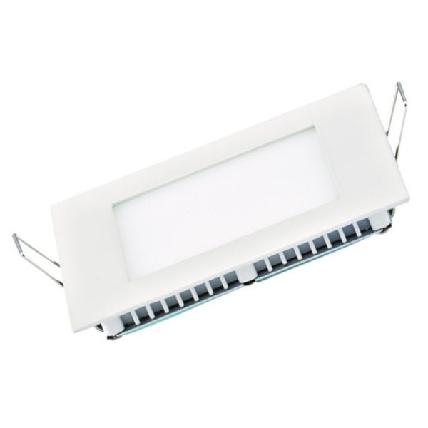 Светильник Delux CFR LED 18 4100К 18Вт 220В квадратный - фото №1