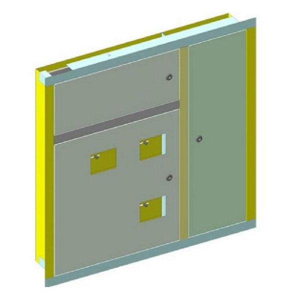 Поверховий розподільний щит ЩЕ-3ст 01 - фото №2