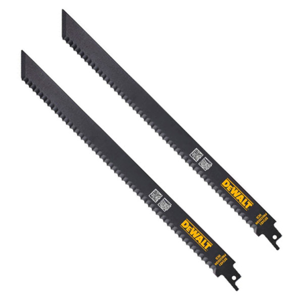 Пильне полотно за волокнистими ізоляційними матеріалами DeWALT DT2451 300мм (2шт)