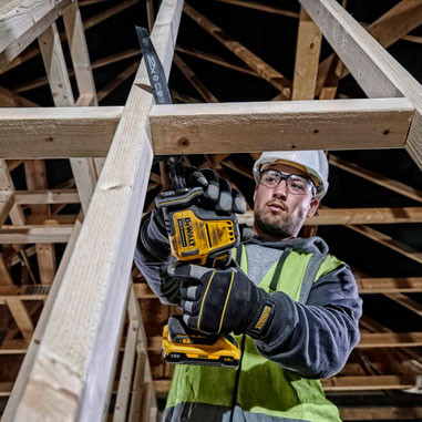 Сабельная аккумуляторная бесщеточная пила DeWALT DCS369N XR Li-Ion 18В 0-2800ход/мин - фото №2