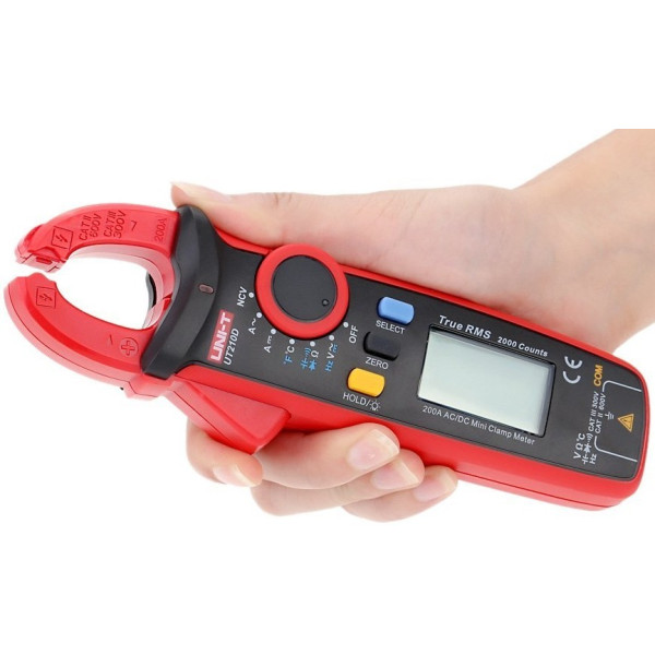 Цифрові струмовимірювальні кліщі UNI-T UT-211B - фото №1