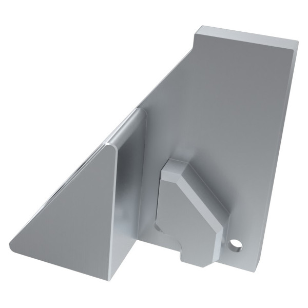 Заглушка Lumines для типа I6 8мм с без отверстия серебро - фото №1