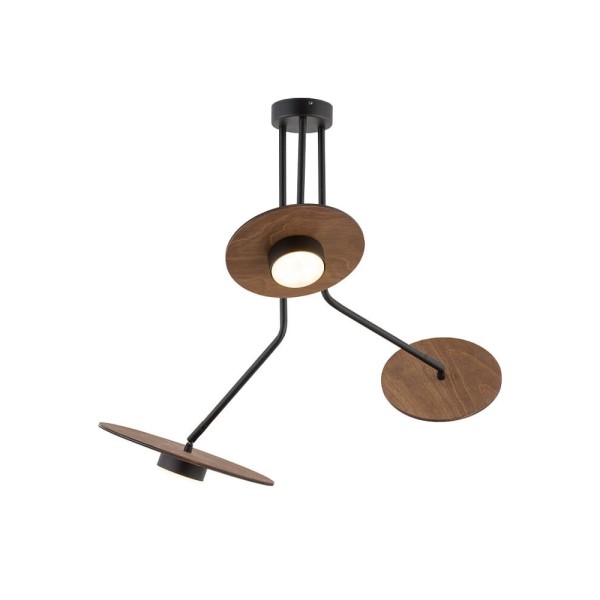 Люстра Nowodvorski 7644 Disk GX53 3x12W IP20 коричнева - фото №4