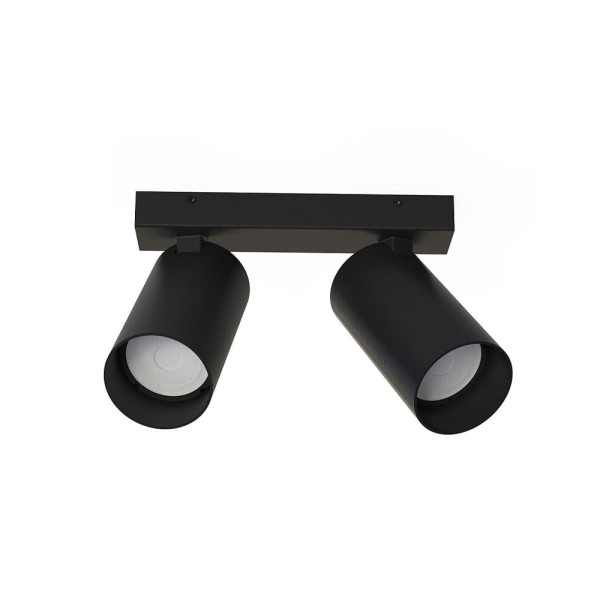 Светильник поворотный, спот Nowodvorski 7841 Mono II GU10 2x10W IP20 Черный - фото №1
