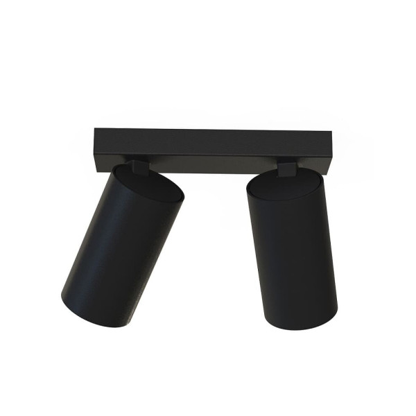 Светильник поворотный, спот Nowodvorski 7841 Mono II GU10 2x10W IP20 Черный - фото №3