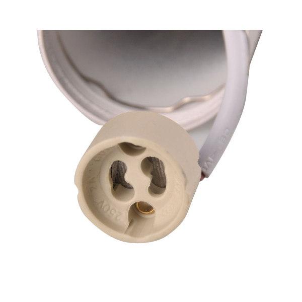 Бра, настінний світильник Goldlux 324375 Paris GU10 2x10W IP20 WH - фото №1