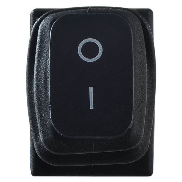 Переключатель Аско-Укрем KCD1-4-201W B/B (0-I) IP65 черный (A0140040063) - фото №1