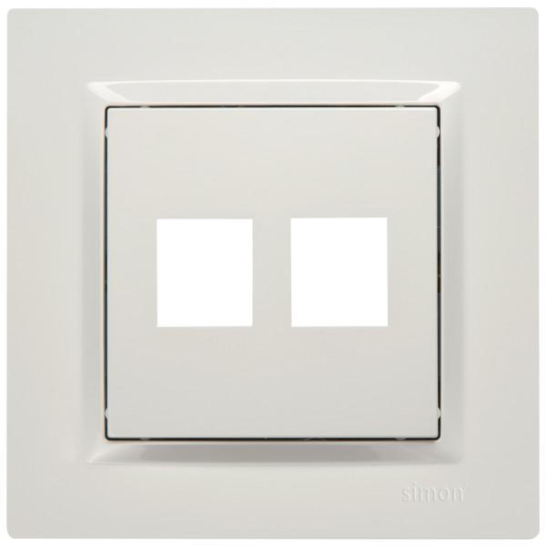 Адаптер телефонно-комп'ютерний Simon 10 біла - фото №2