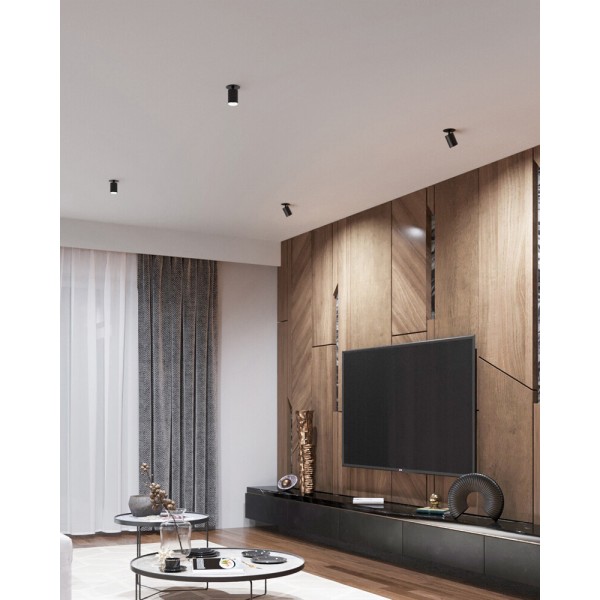 Точечный светильник Kanlux 29311 Chiro GU10 1x10W IP20 черный - фото №2