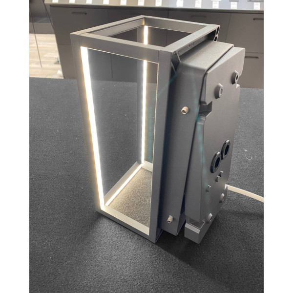 Светильник уличный Nowodvorski 38176 Symmetry LED 1x7W 3000K 212Lm IP54 Gr - фото №1