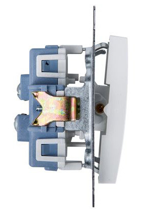 Двойной проходной выключатель Kontakt Simon Simon 54 Premium DW6/2.01/11 (белый) - фото №2