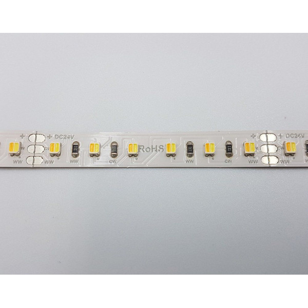 LED лента RISHANG 96-3528-24V-IP33 9W 2700K/6500K 5м (RD0096BC-B-MW) - фото №3