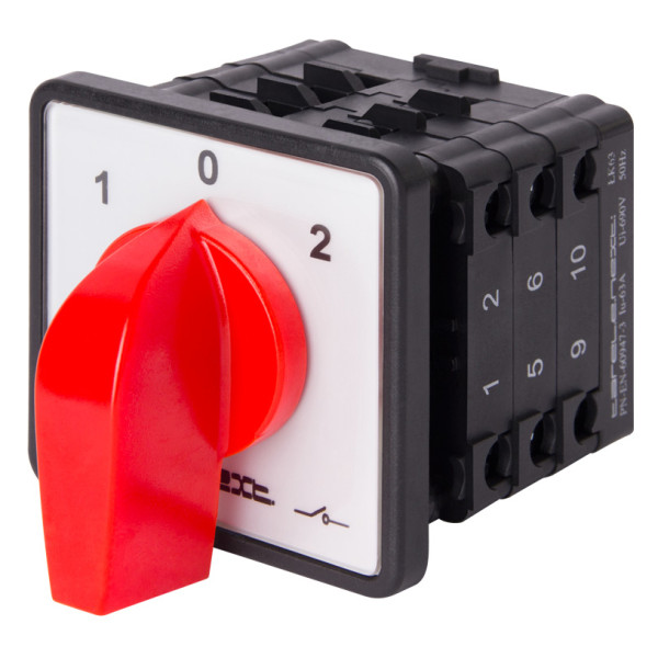 Щитовий пакетний перемикач E.Next LK63/3.323-ZP/45 3p 1-0-2 63А (8831-200)