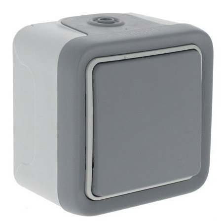 Вимикач перехресний сірий Legrand