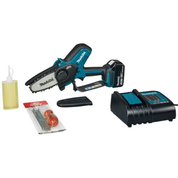 Акумуляторна ланцюгова пила Makita DUC101SF 18 В 100мм із ЗП - фото №5