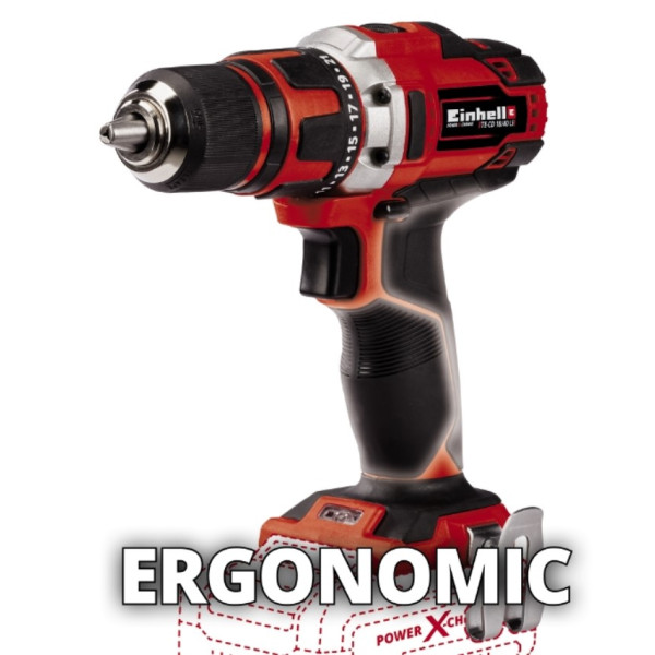 Акумуляторний шуруповерт Einhell TE-CD 18/40 Li-Solo (4513925) - фото №1