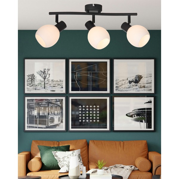 Спот Reality 807603-30 Cortez E14 3x40W IP20 Bl - фото №2