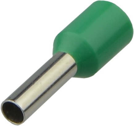 Наконечник Аско-Укрем НТ 0,75-08 изолированный зеленый 100шт (A0060010092)