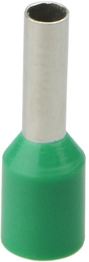 Наконечник Аско-Укрем НТ 0,75-08 изолированный зеленый 100шт (A0060010092) - фото №1
