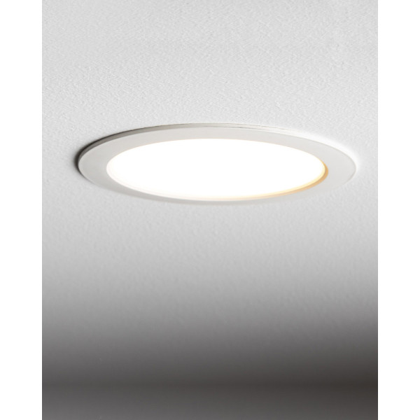 Точечный светильник Nowodvorski 10537 Mykonos LED 1x10W 3000K 900Lm IP20 белый - фото №1