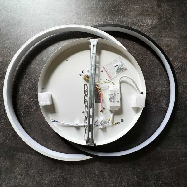 Світильник LED smart DOMINO+пульт круг 90W 3000-5000K IP20 ( 220555 ) - фото №4