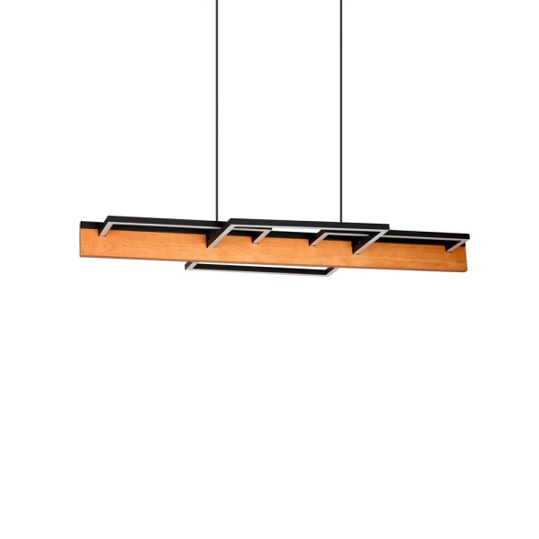 Подвесной светильник, люстра Goldlux 334336 Larysa LED 1x35W 4000K 4600Lm IP20 черный - фото №2