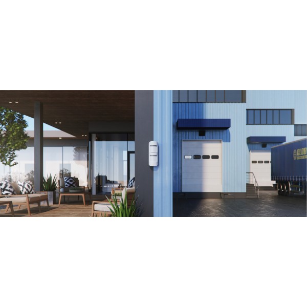 Бездротовий датчик виявлення руху Ajax 10641 Motion Protect Outdoor (білий) - фото №5