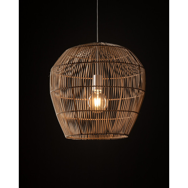 Подвесной светильник, люстра Nowodvorski 11163 Haiti S E27 1x25W IP20 бежевый - фото №1