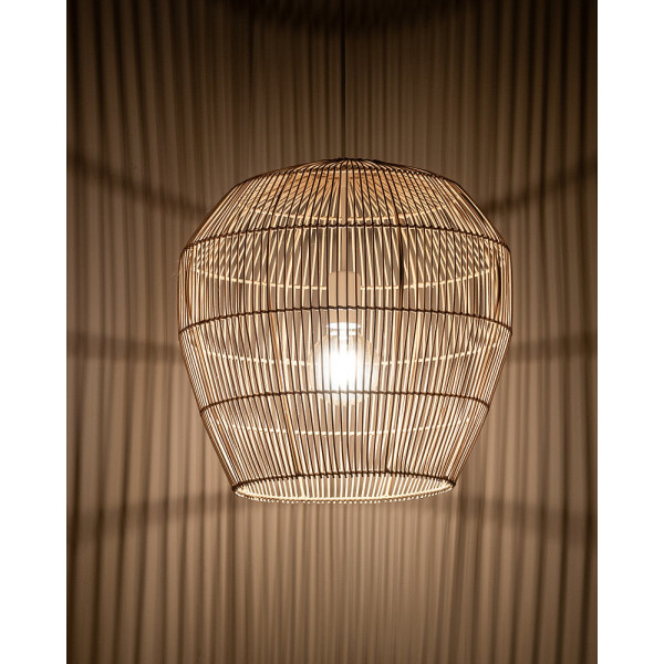 Подвесной светильник, люстра Nowodvorski 11163 Haiti S E27 1x25W IP20 бежевый - фото №2