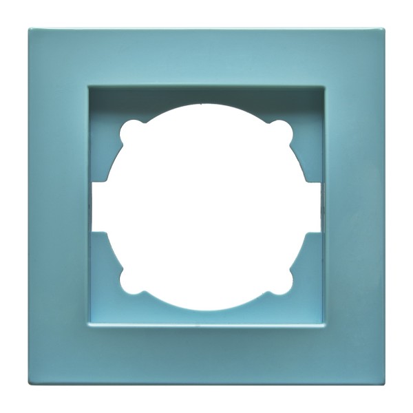 Рамка ELBI VEGA Colorline морська хвиля 1-на (510-011910-271) - фото №2