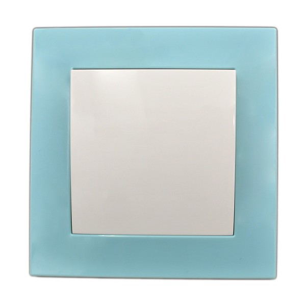 Рамка ELBI VEGA Colorline морська хвиля 1-на (510-011910-271) - фото №3