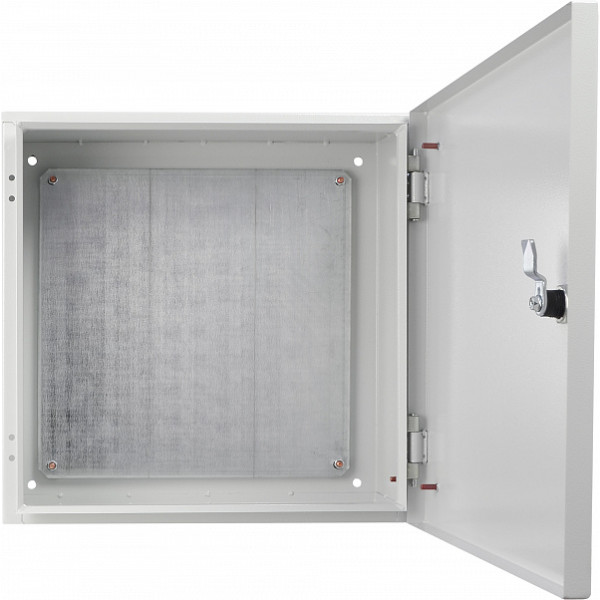 Металевий корпус Аско-Укрем Ubox з монтажною панеллю 400х400х250мм IP31