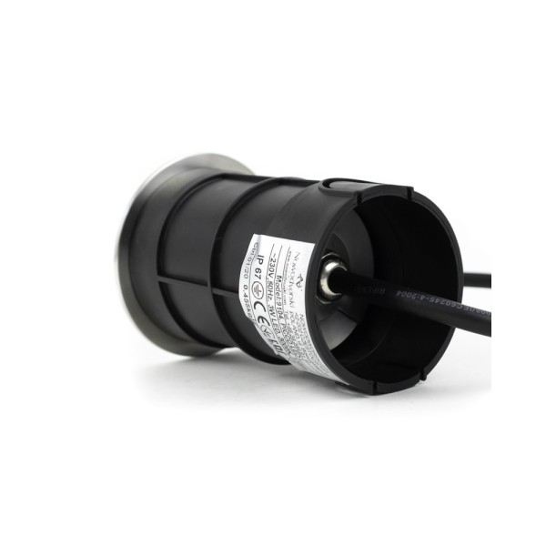 Вуличний світильник Nowodvorski 9104 Picco LED 1x3W 3000K 200Lm IP67 нікелевий - фото №4