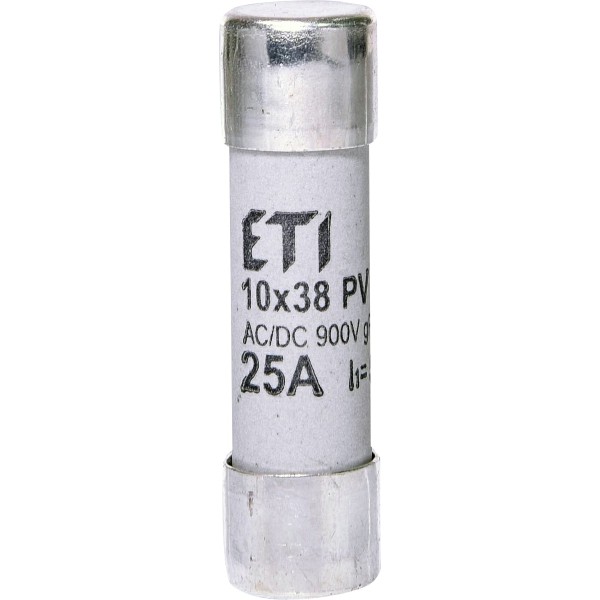 Запобіжник ETI 002625035 CH 10x38 gR-PV 25A 900V (50kA)