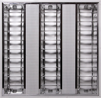 Растровий світильник E.Next e.lum.raster.flush.3.14.el Т5 3х14Вт (l001200)