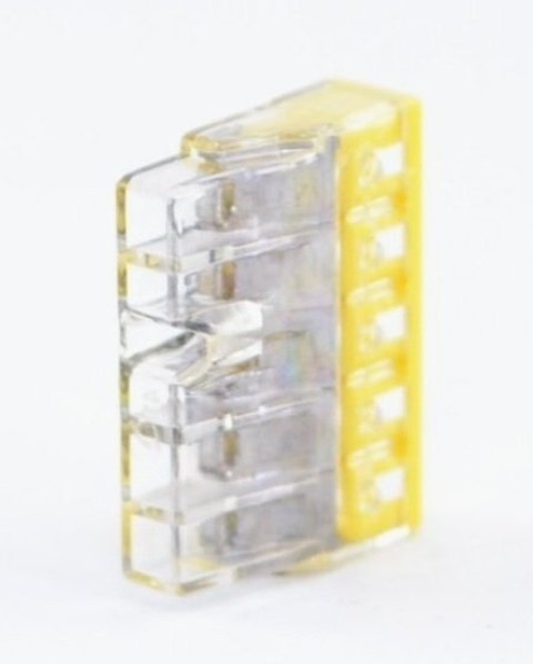 Клема на 5 дротів, 2273-245 (24А/0,5 - 2,5 mm2) WAGO з пастою - фото №2