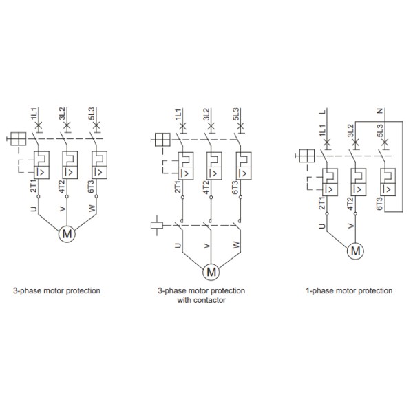 Автомат захисту двигуна NOARK Ex9S80A 50A EU 38-50A А розчіплювач ТМ (113842) - фото №2