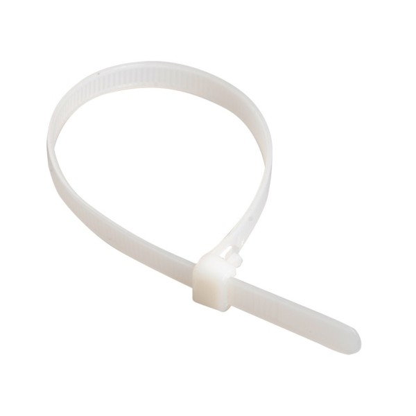 Хомут TNSy ХКНб 7,6х400мм нейлон белый (TNSy5502737)